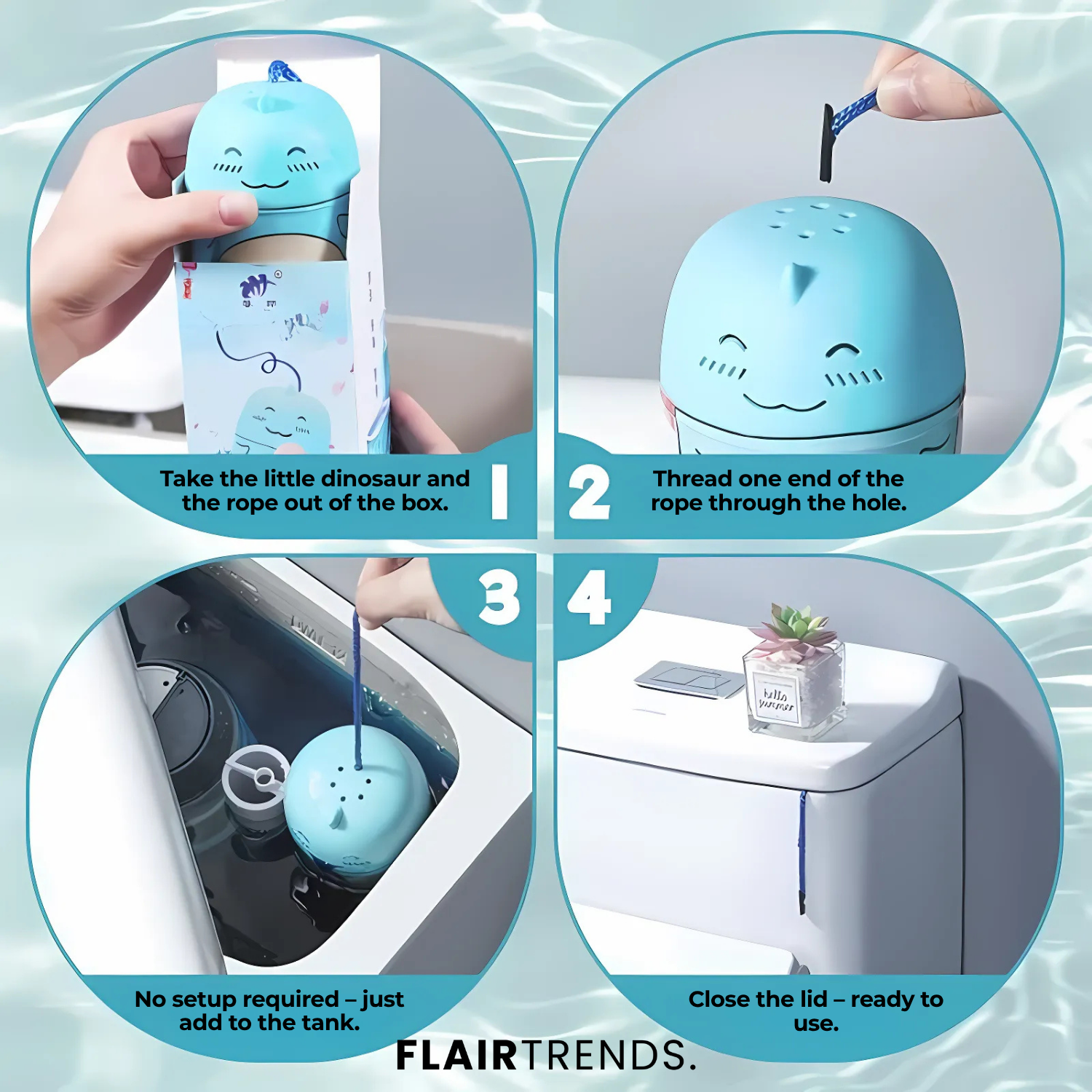 CleanDino – The Clean Solution for Your Toilet