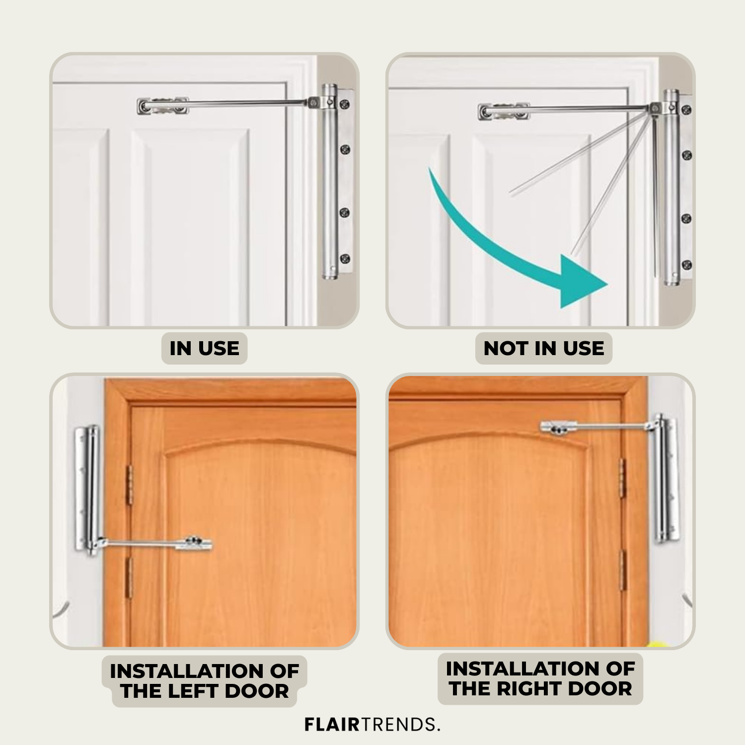 SafeClose – The door that closes by itself!