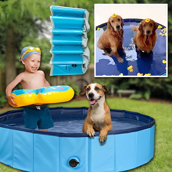 FoldiPool – The Foldable Pool Oasis for Pets & Children