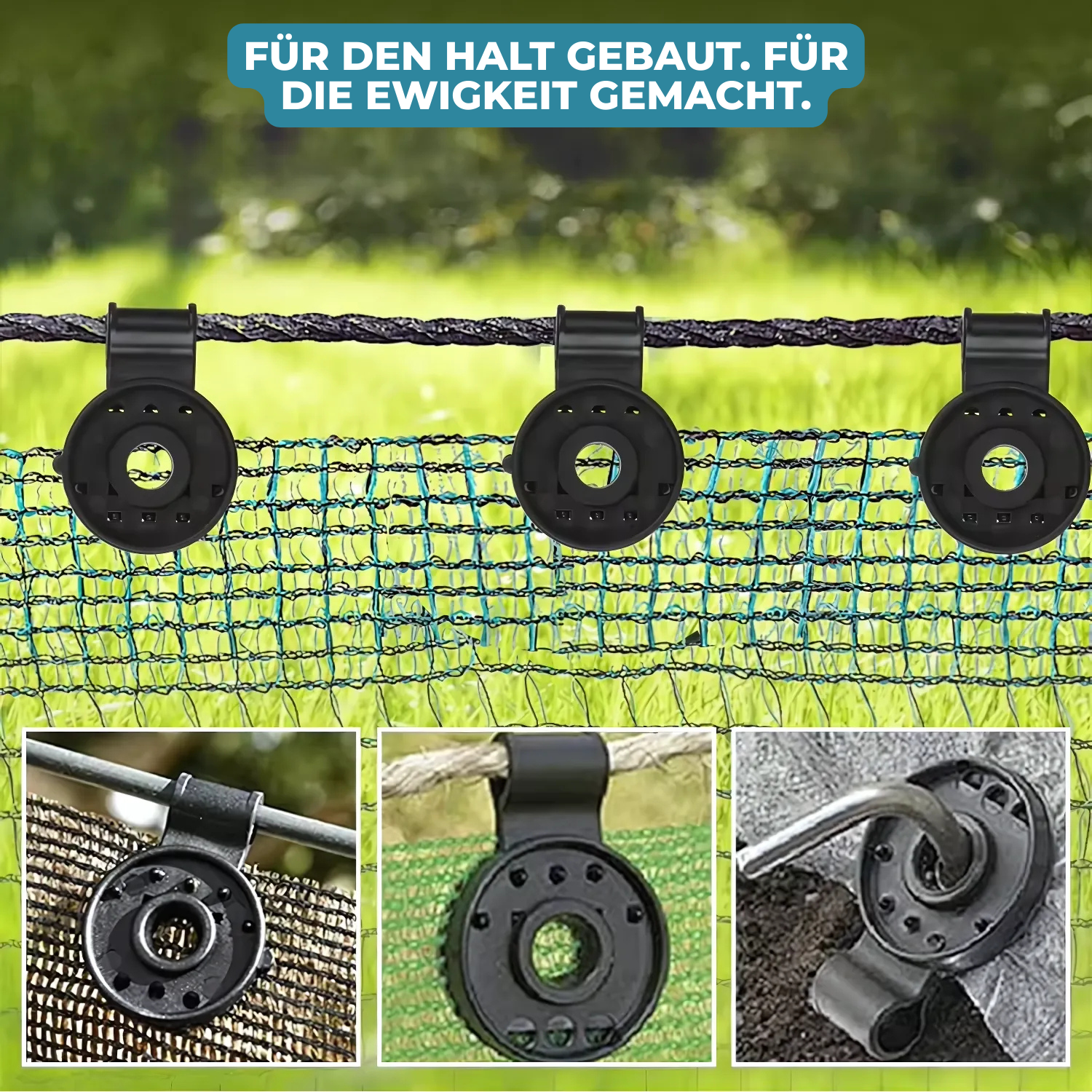 20+20 FREE | ShadeClips – The Simple Solution for Securely Attaching Shade Nets