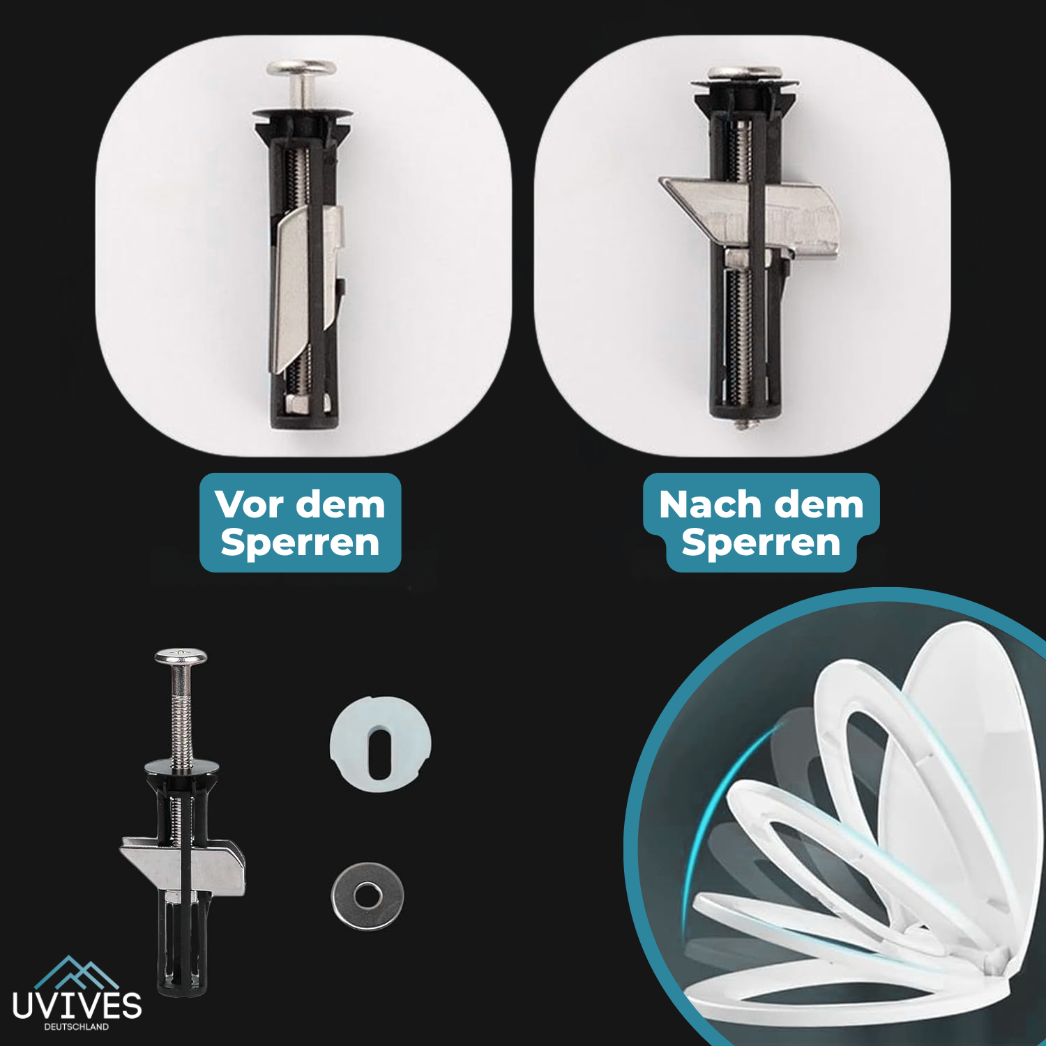 1+1 FREE | FixBolt – No More Wobbly Toilet Seats!