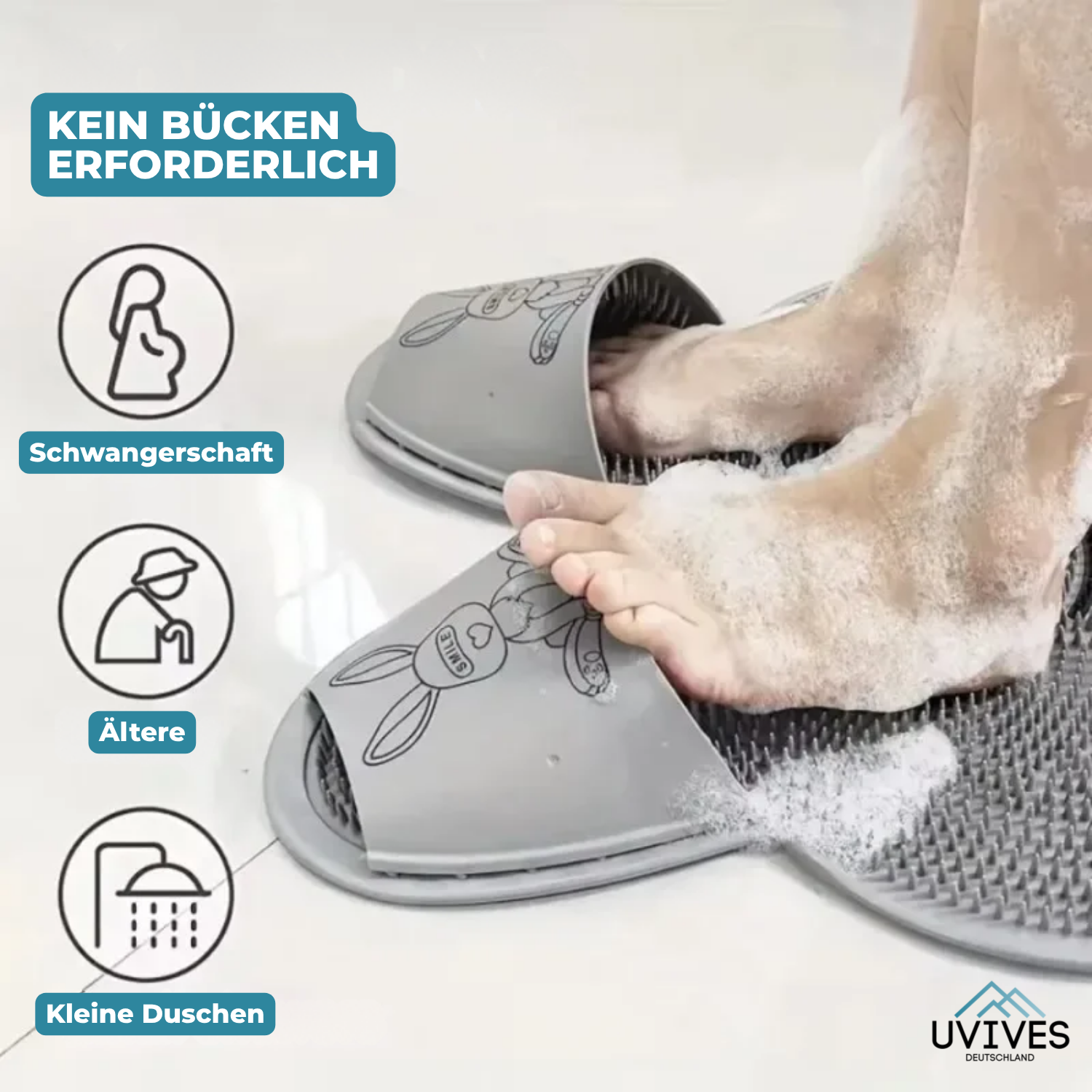 FootFluff – Turn Your Shower Into a Foot Spa!