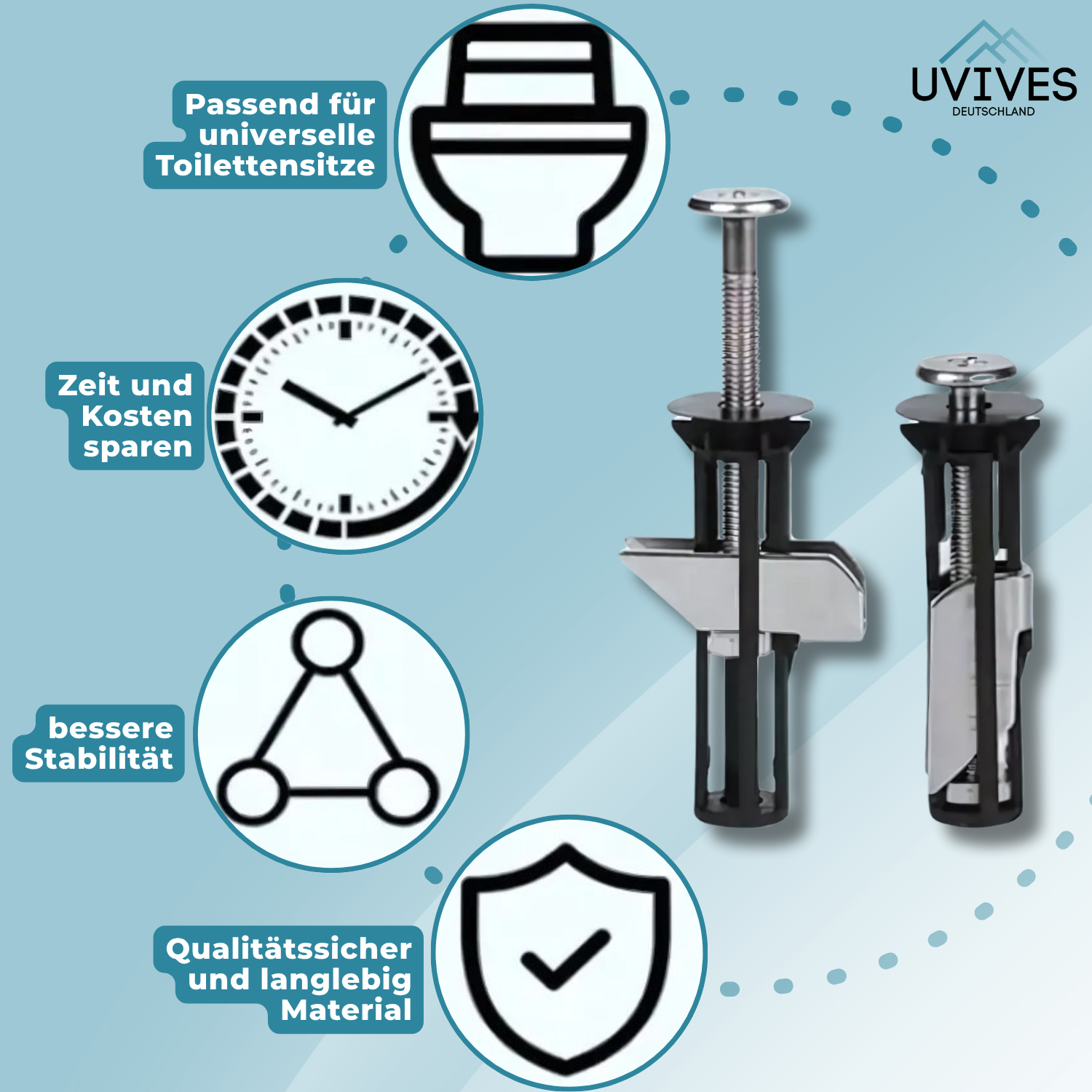1+1 FREE | FixBolt – No More Wobbly Toilet Seats!