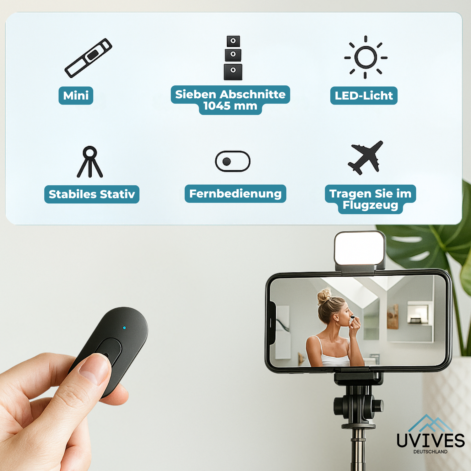 SnapPro – Your 6-in-1 Bluetooth Selfie Stick for Perfect Shots