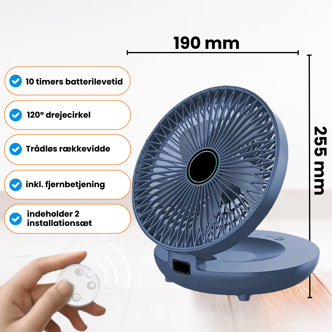 VentiBreeze – Your Portable Fan with Remote Control