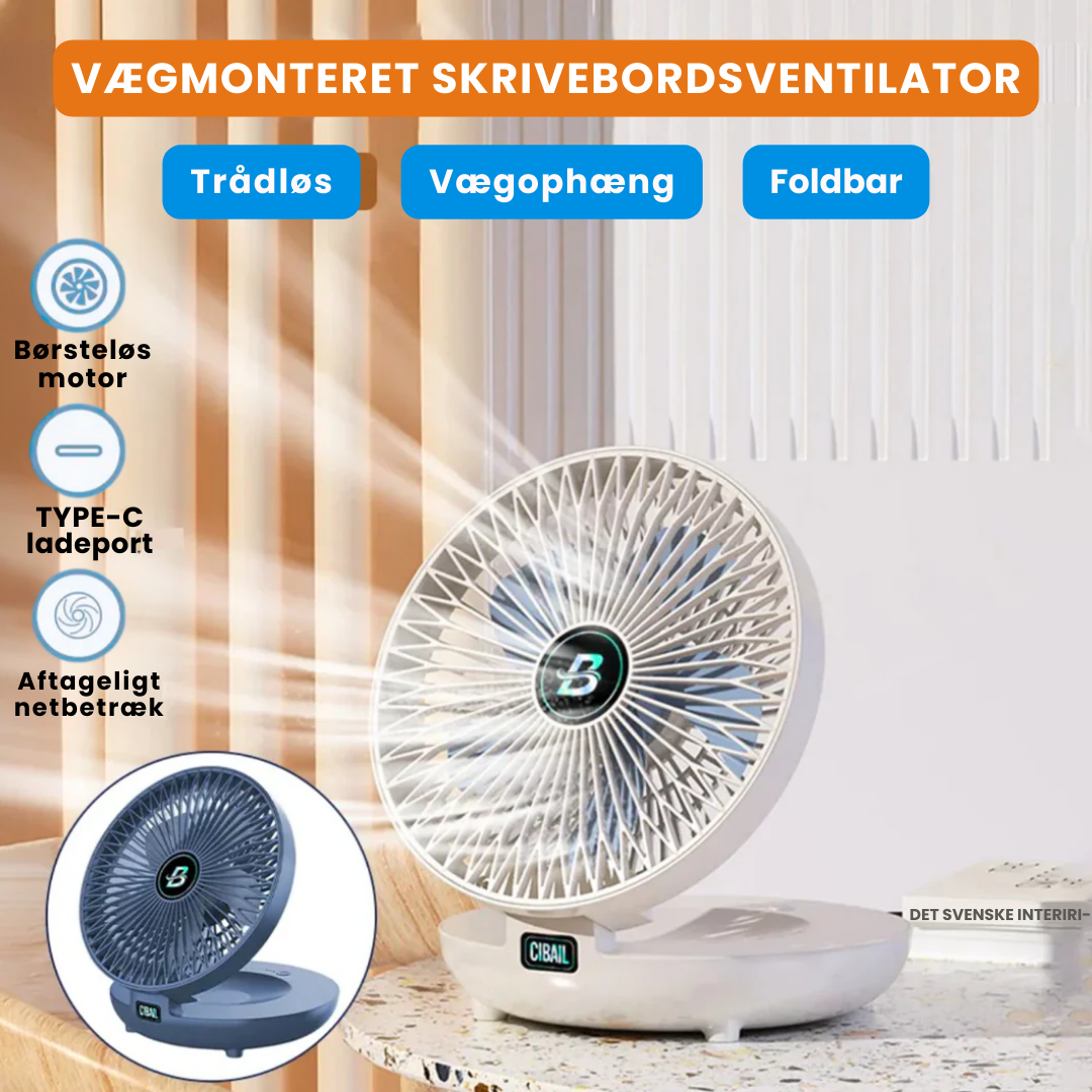 VentiBreeze – Your Portable Fan with Remote Control