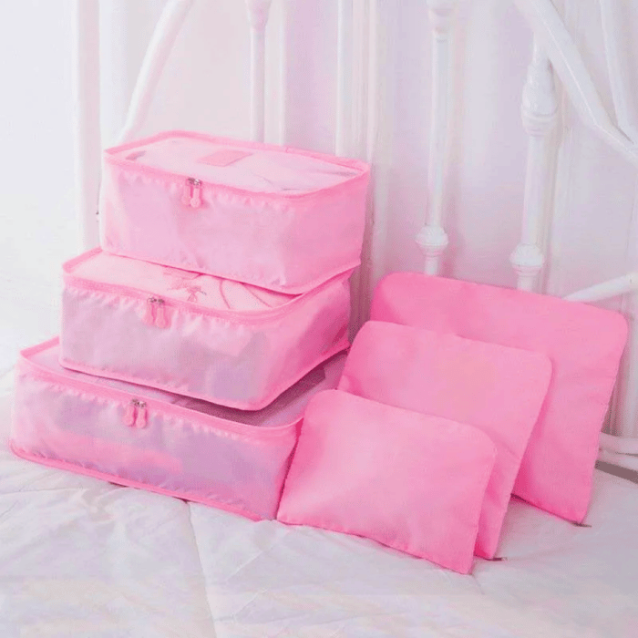 TravelOrganizer – 6-Piece Packing Cube Set