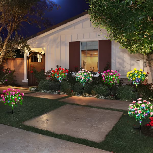 FlowerLume – Solar Flower Lights