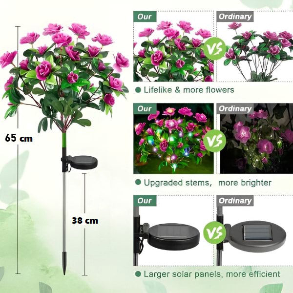 FlowerLume – Solar Flower Lights