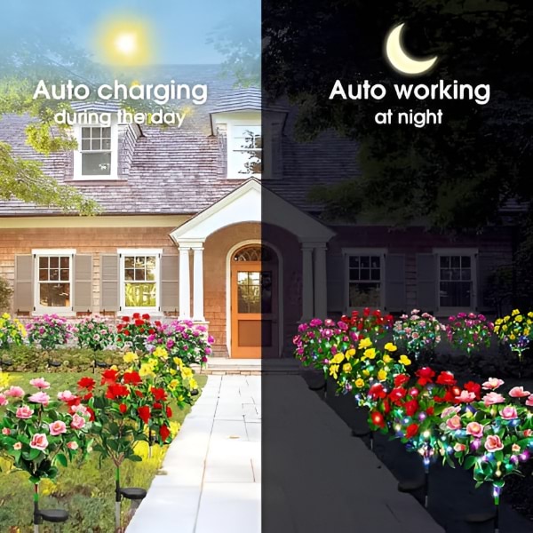 FlowerLume – Solar Flower Lights