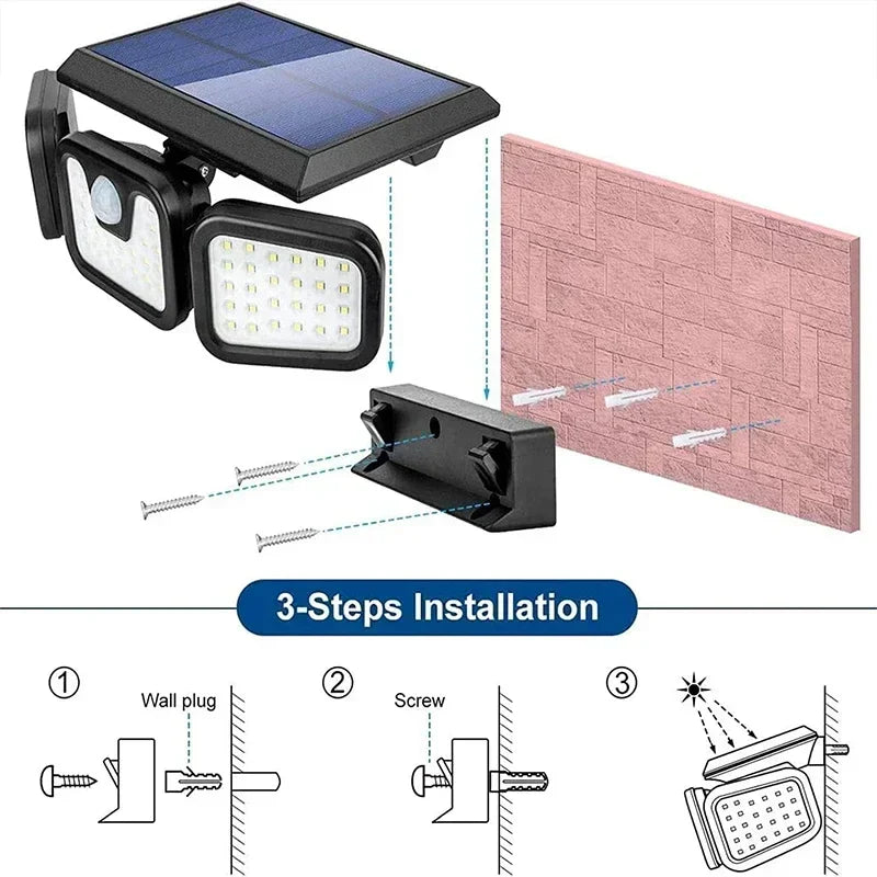 NightRay – Triple Light, Zero Energy Consumption!