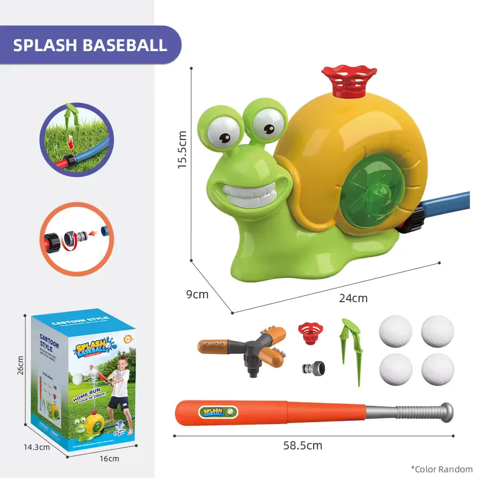 SplashSlugger – Baseball meets water fun in the garden