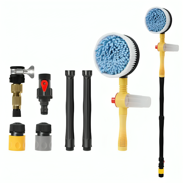 AquaTwist – Effortless, Scratch-Free Car Cleaning!