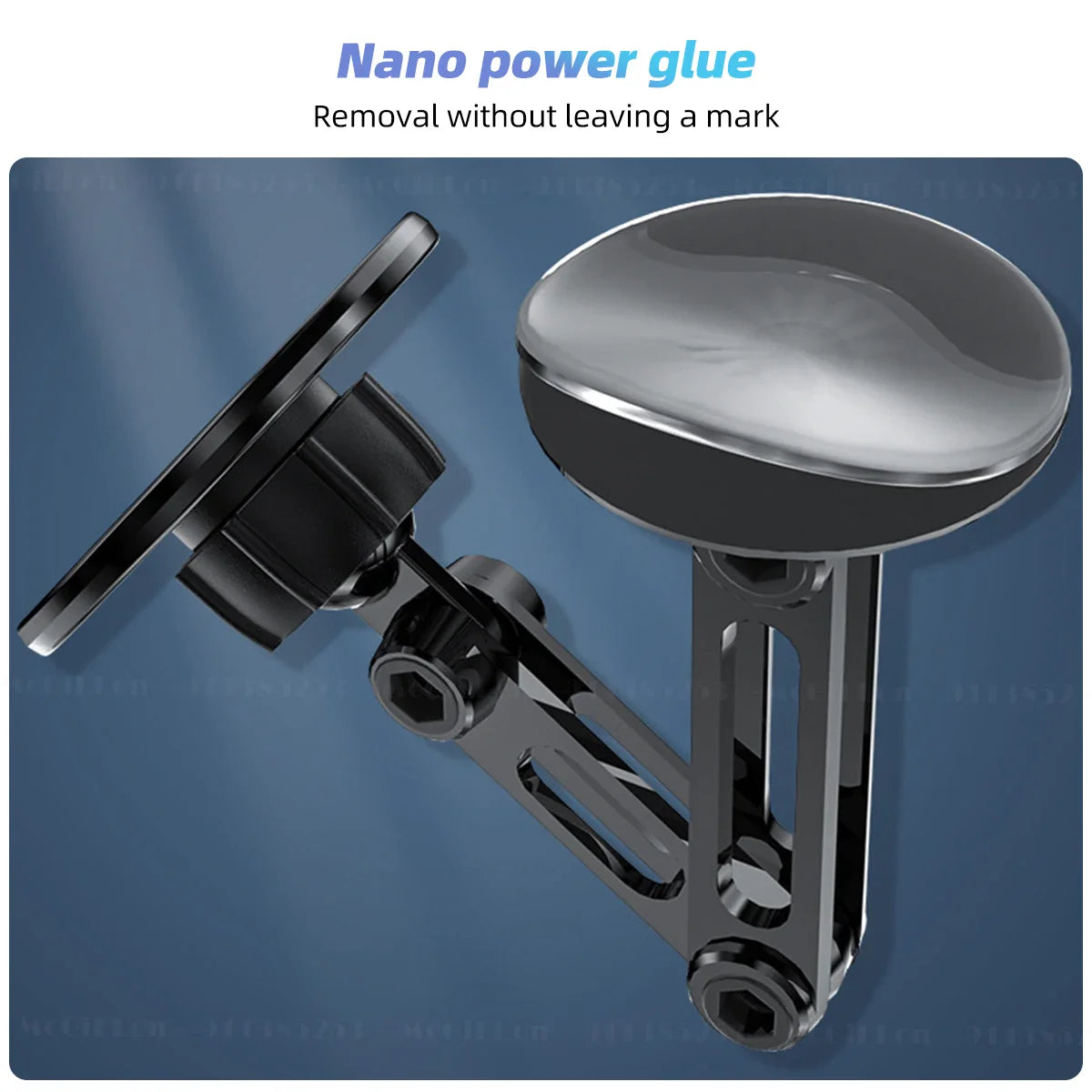 GripMaster – Magnetic Car Phone Mount – One-Second Lock – 360° Rotation