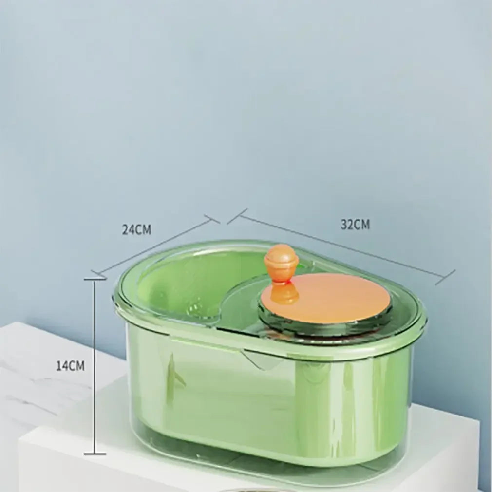 SpinFresh – Wash & Dry in Seconds. For Crisp Freshness.