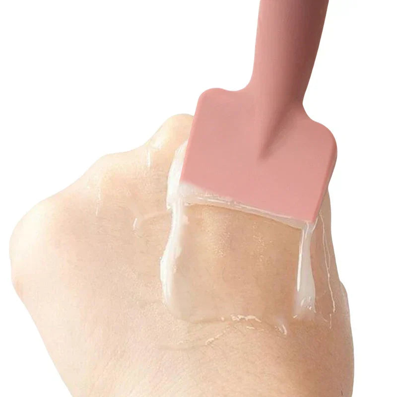 SilkDuo – 2-in-1 Face Mask Applicator with Brush & Spatula