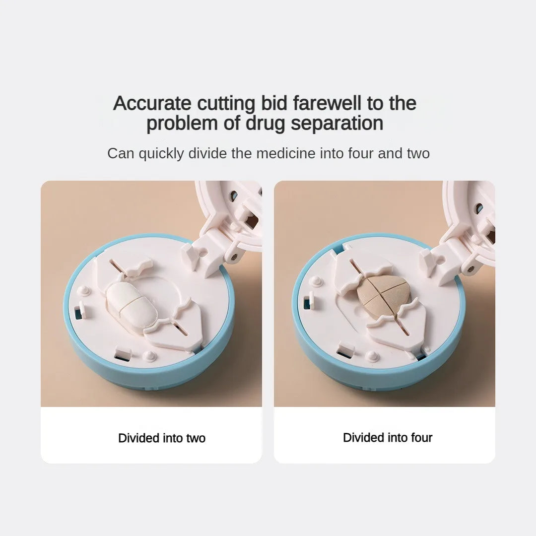 1+1 FREE | PillMate – Easy Pill Cutting & Storage Made Simple!