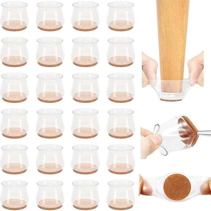 4+4 FREE | SilentFeet – No More Scratches and Noise When Moving Furniture