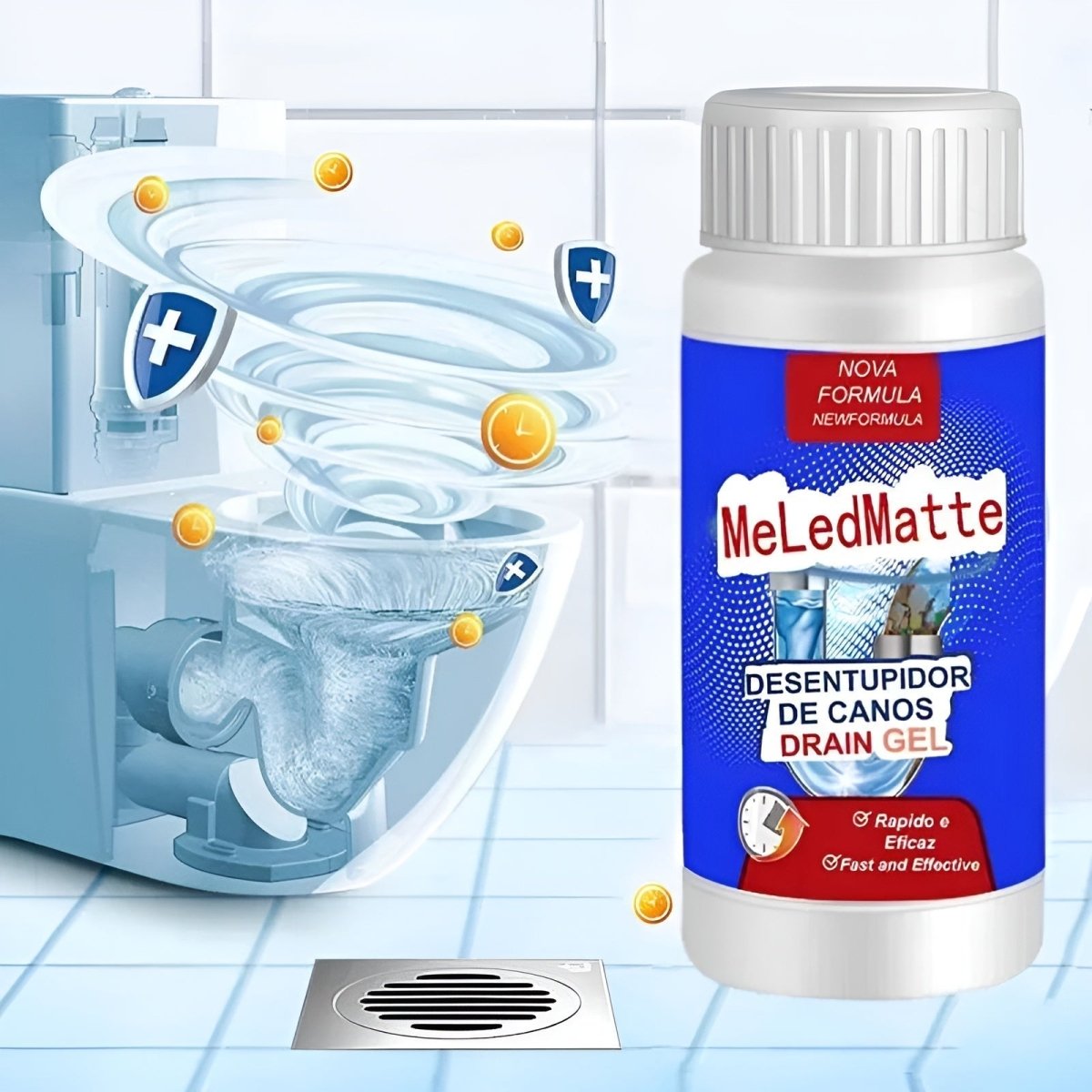 1+1 FREE | RohrBlits – Clears Your Drain in Seconds!