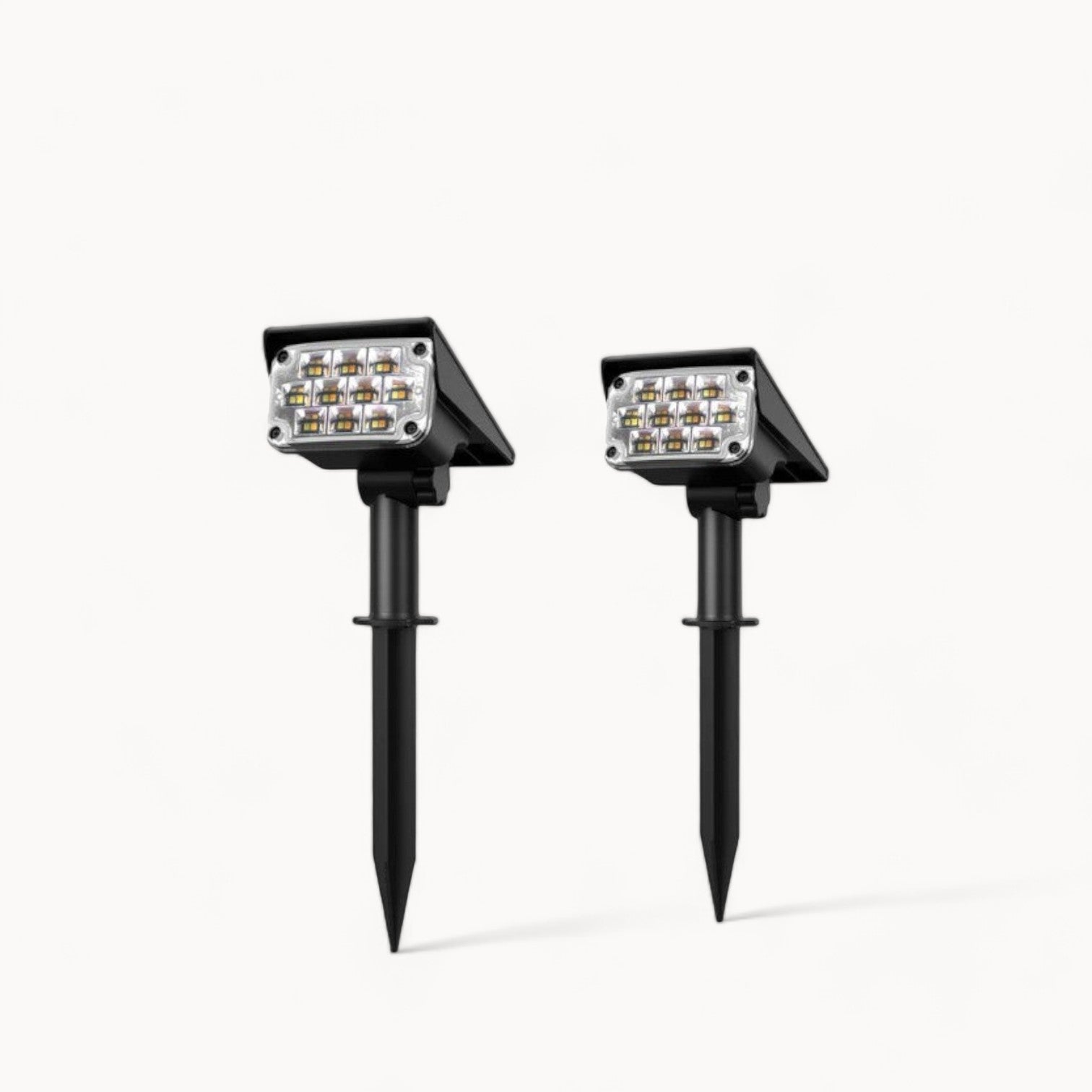 GlowSpike – Wireless Solar Garden Spotlights for Ambient Outdoor Lighting