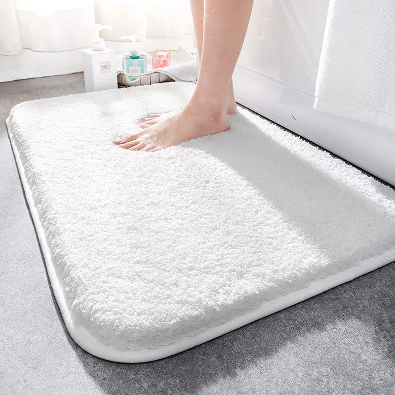 PlushDry – Luxury Bath Mat for Warm & Dry Feet
