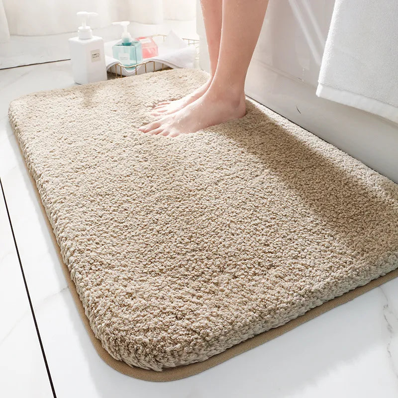 PlushDry – Luxury Bath Mat for Warm & Dry Feet
