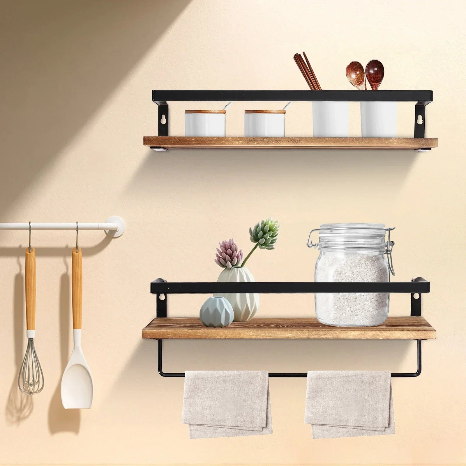 WoodAura – Stylish Wall Shelf for a Cozy Home