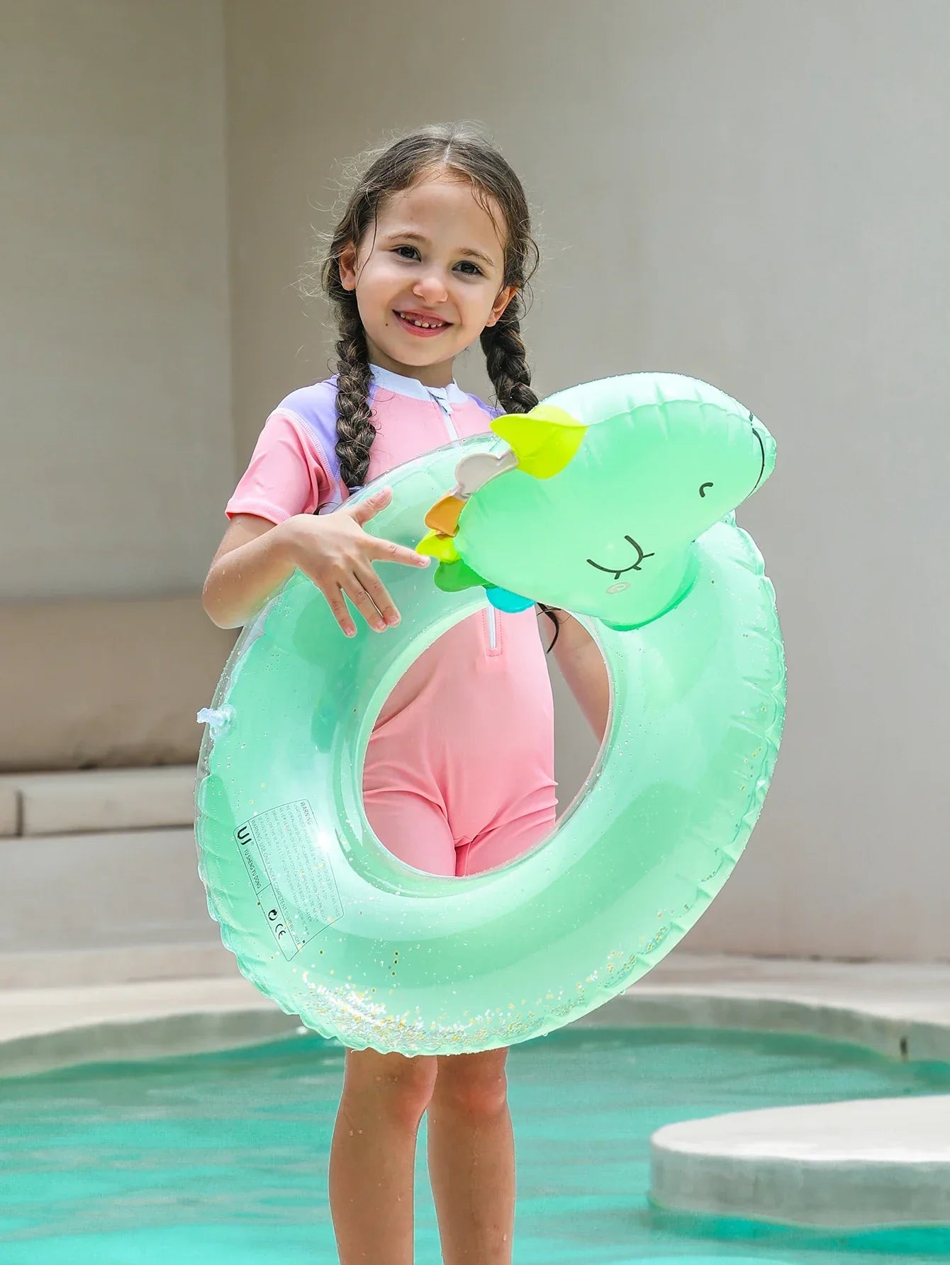 1+1 FREE | DinoFloat – The Inflatable Dinosaur Swim Ring for Kids