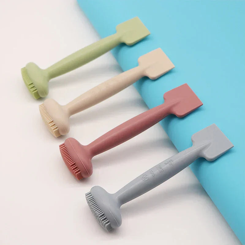 SilkDuo – 2-in-1 Face Mask Applicator with Brush & Spatula