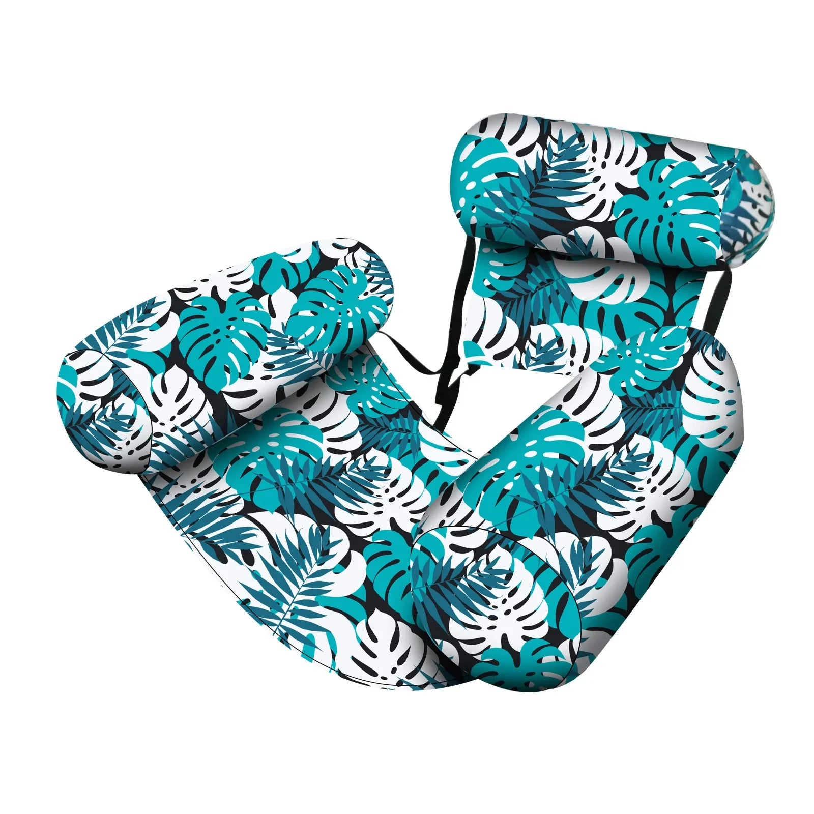 AquaLeaf – Tropical Inflatable Pool Lounge Chair