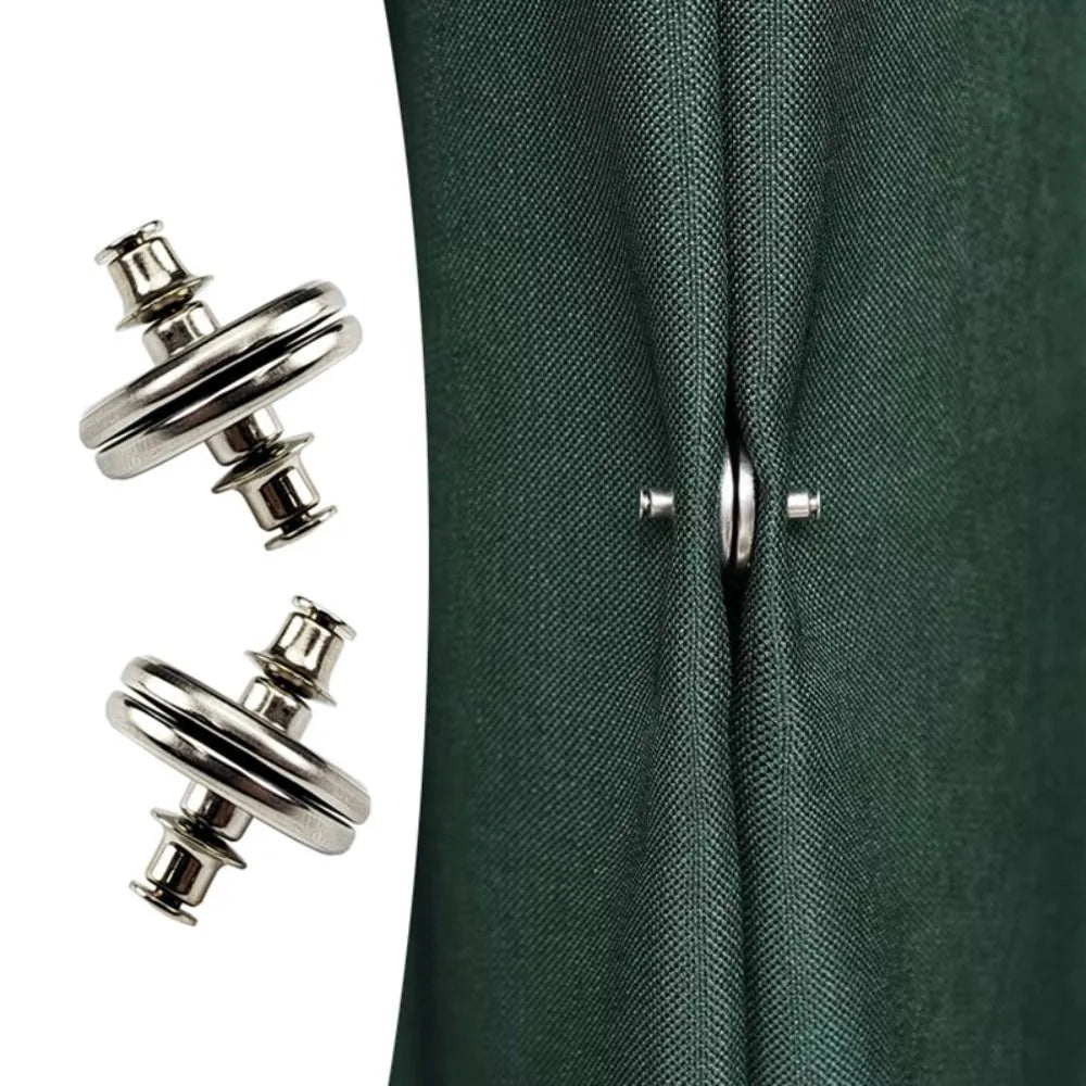 2+2 FREE |GlideHold – Magnetic Curtain Clips to Prevent Light Leaks