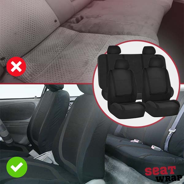 DriveGuard – Stylish all-round protection for your car seats (set of 9)