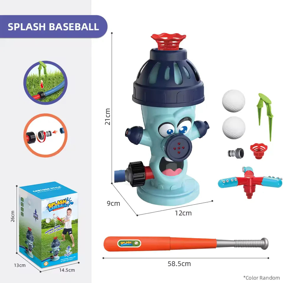 SplashSlugger – Baseball meets water fun in the garden
