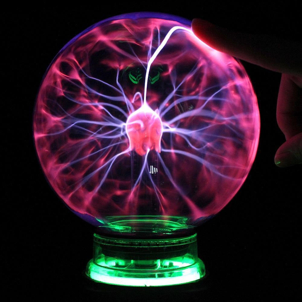 SparkSphere – Interactive Plasma Globe for Fun & Learning