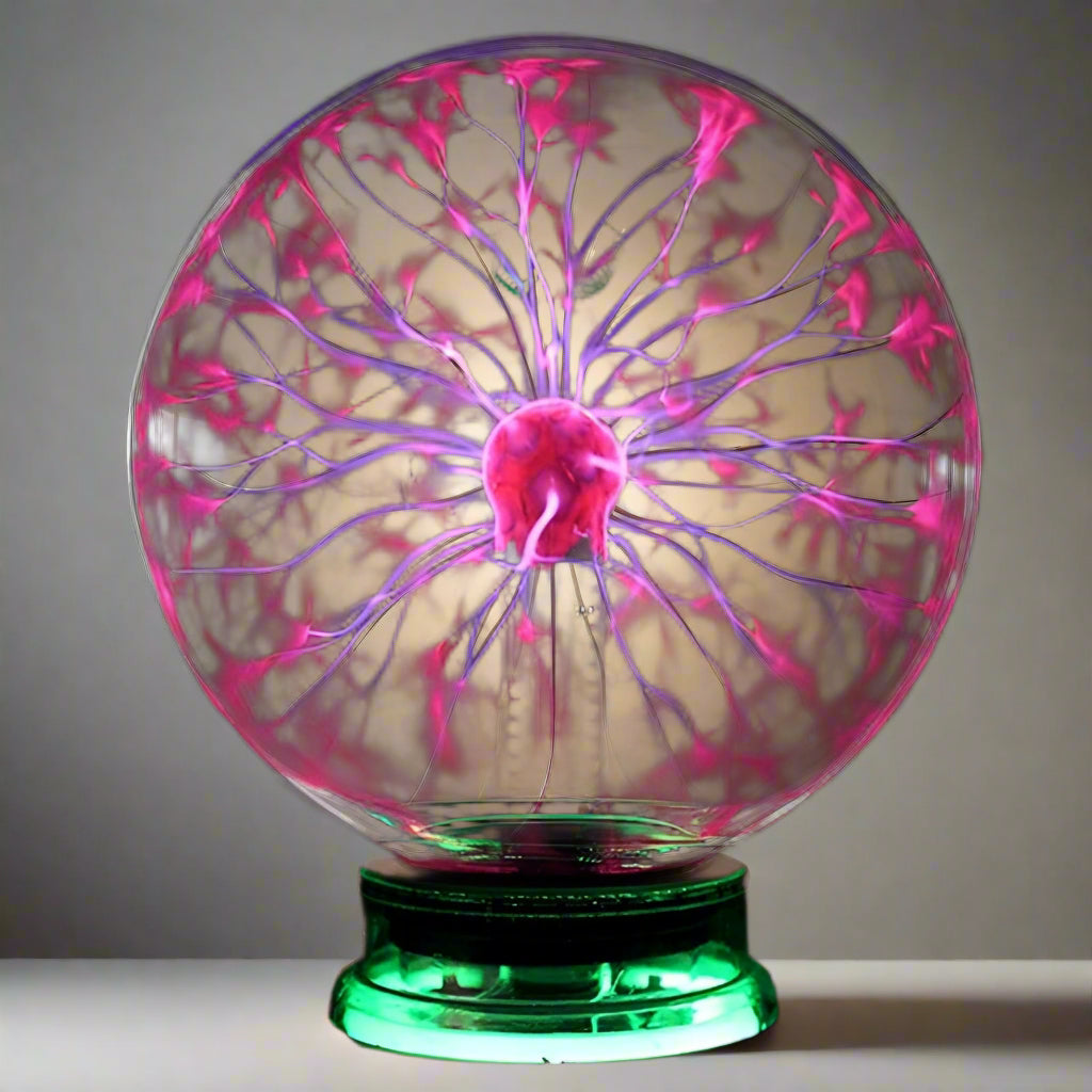 SparkSphere – Interactive Plasma Globe for Fun & Learning