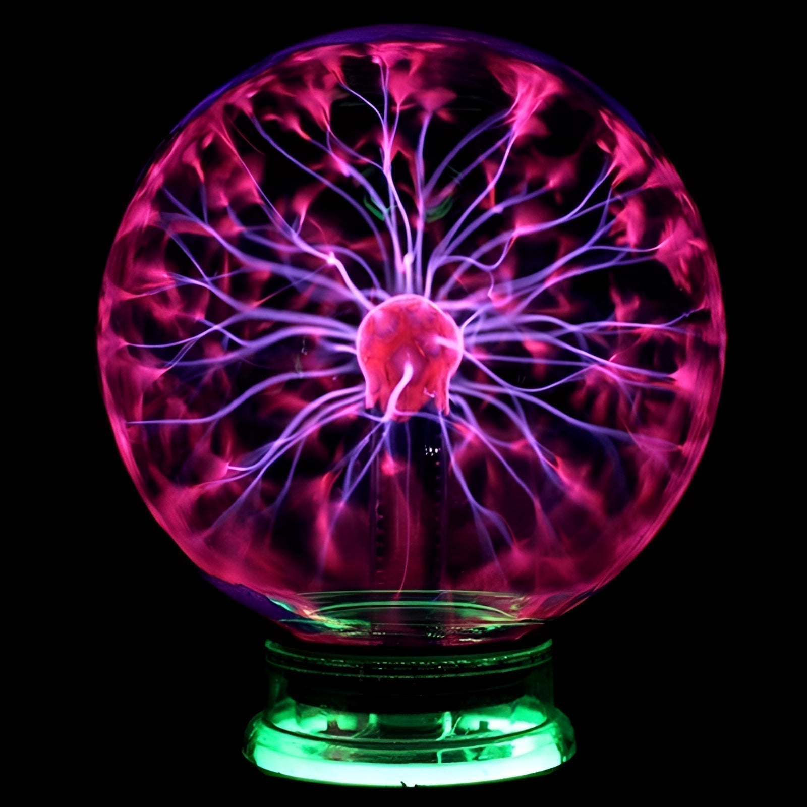 SparkSphere – Interactive Plasma Globe for Fun & Learning