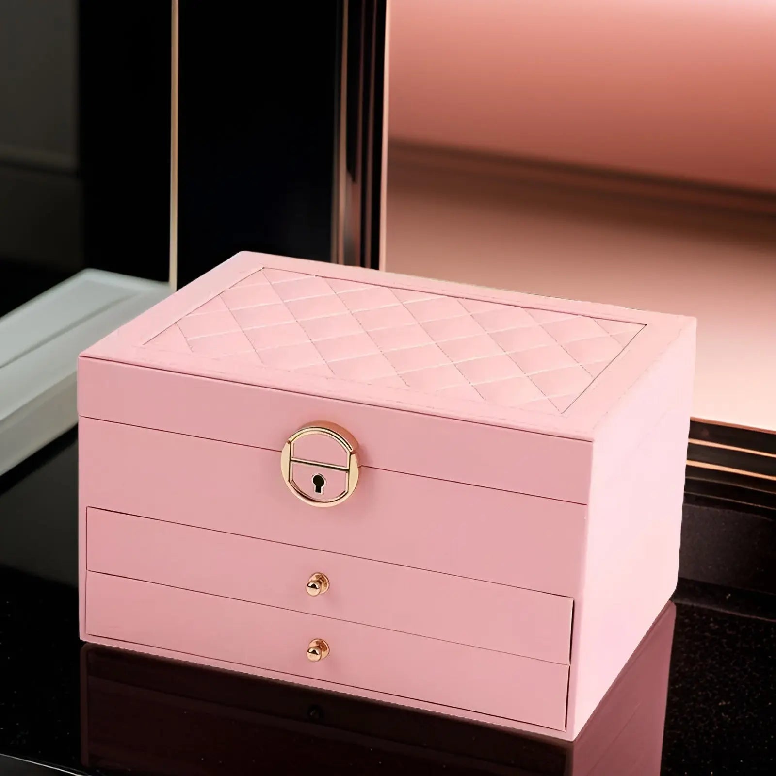 LuxeTrove – Stylish Jewelry Organizer with a Touch of Luxury
