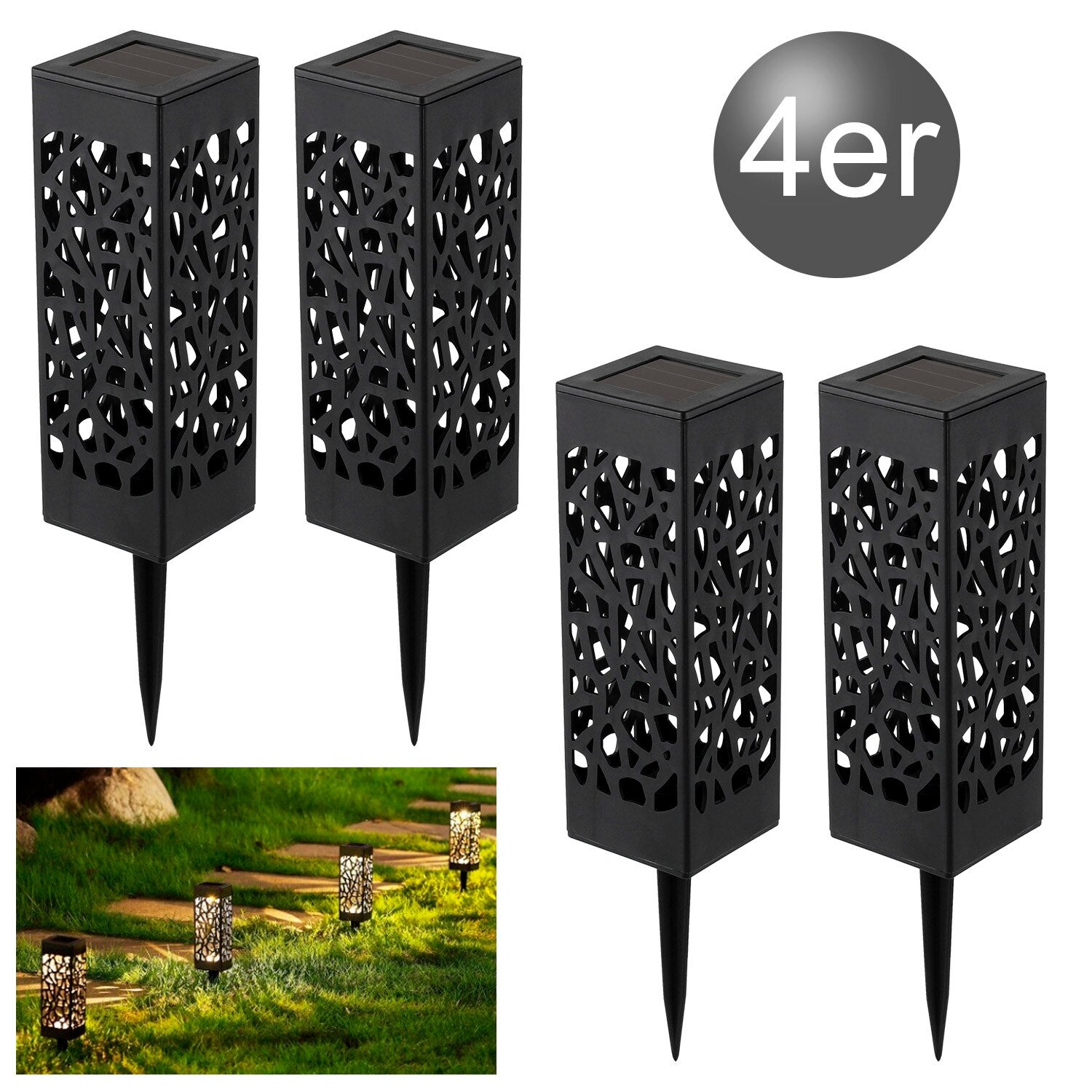 2+2 FREE | SolarFlara – The Magical Solar Flame for Your Garden!