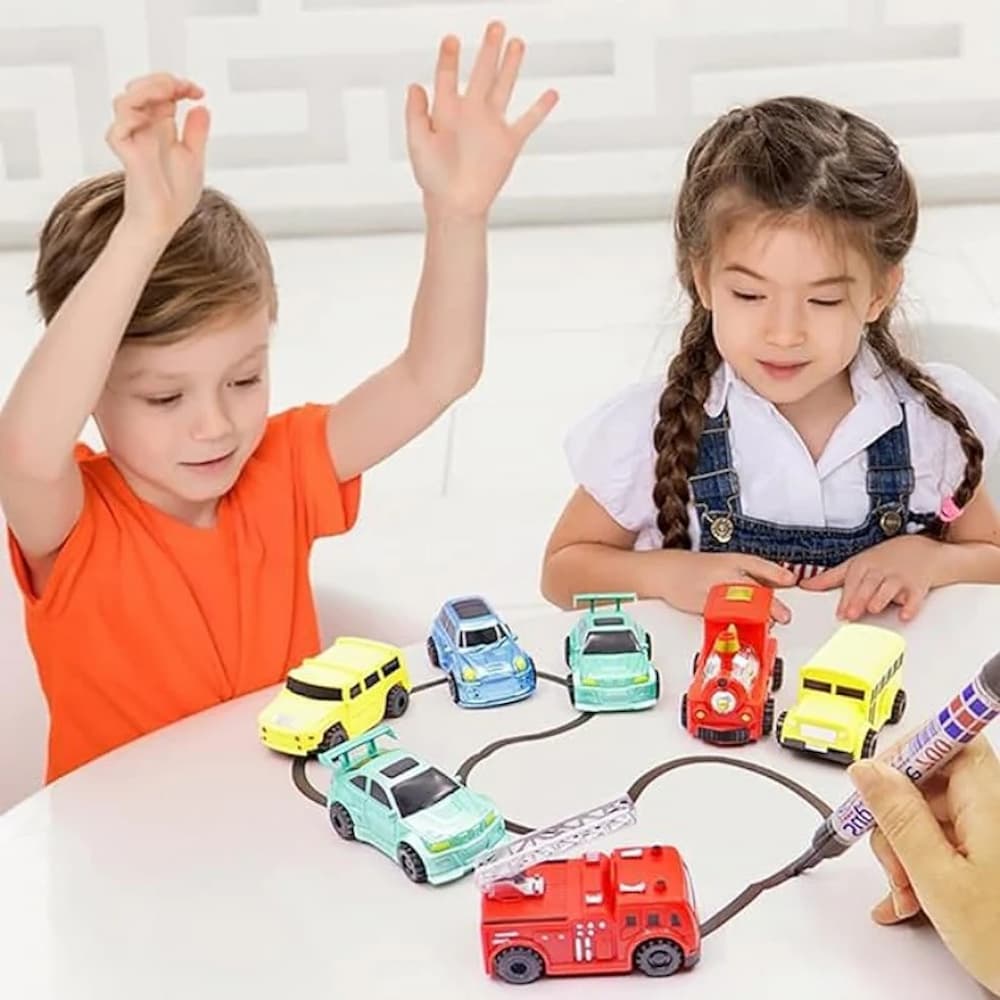 MagicLine Car – The car that follows your drawings!