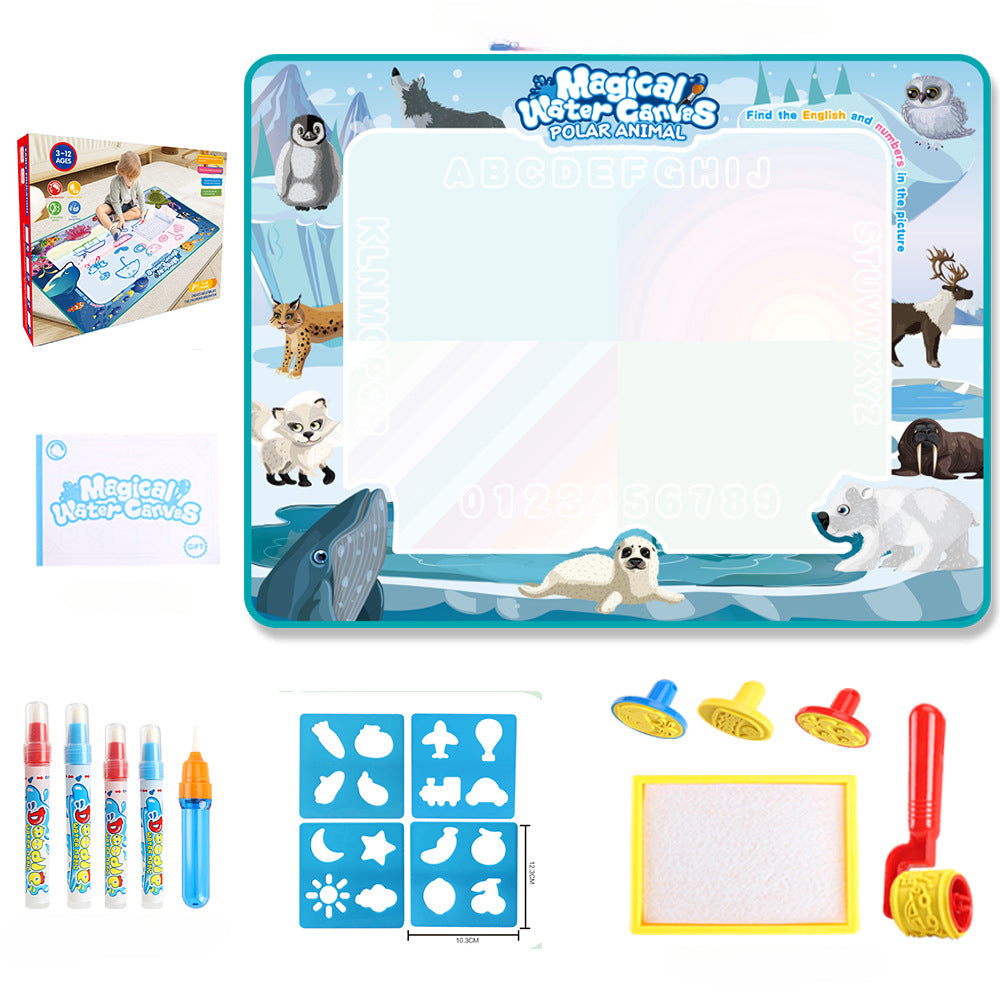 AquaDraw – Magical Water Drawing Mat for Mess-Free Fun!