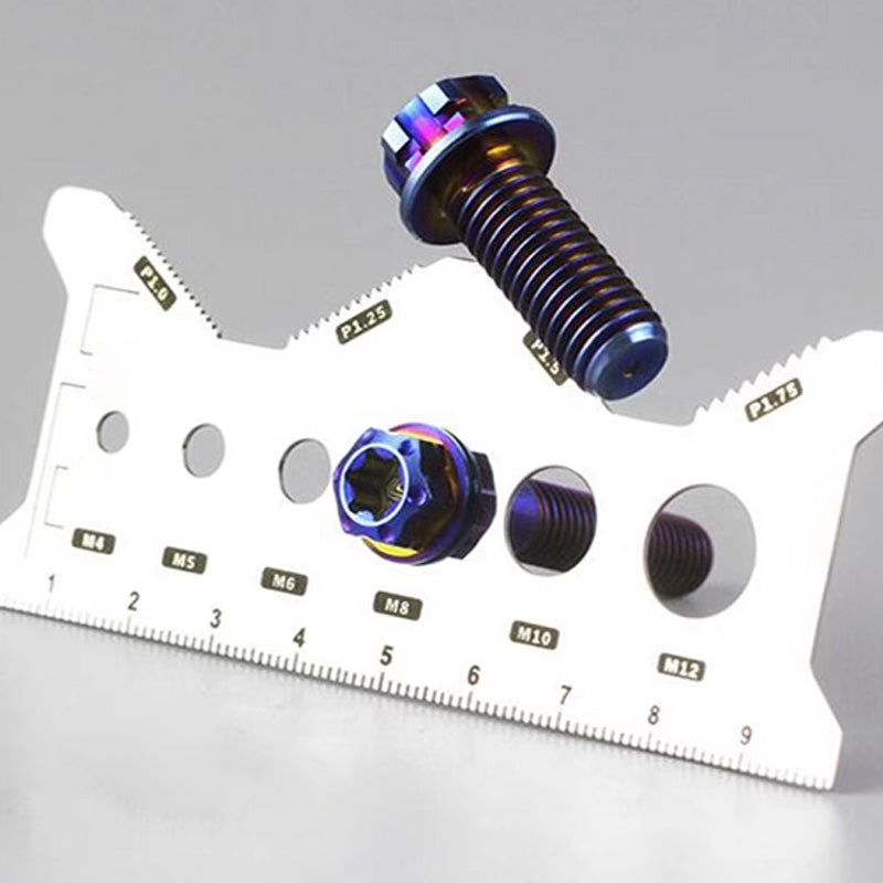 BoltKing – Stainless Steel Thread Gauge for Precise Measurements