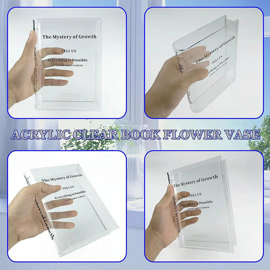 BookBloom – Your Artistic Statement Vase for Any Space!