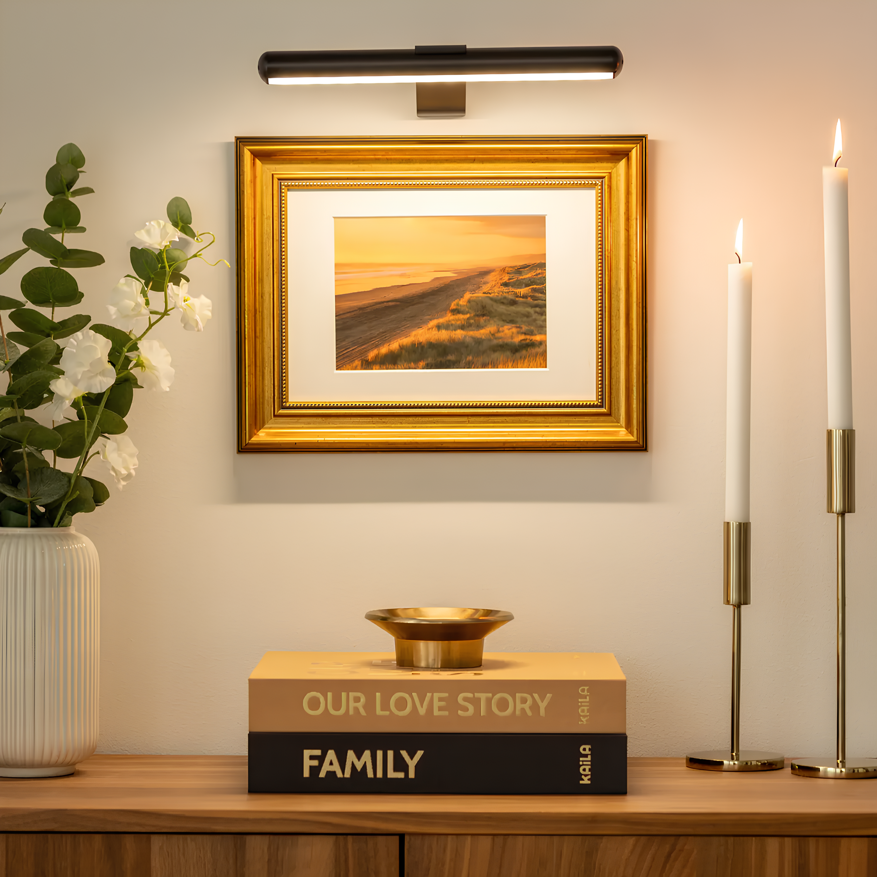 LumoFrame – Perfect Light for Your Art!