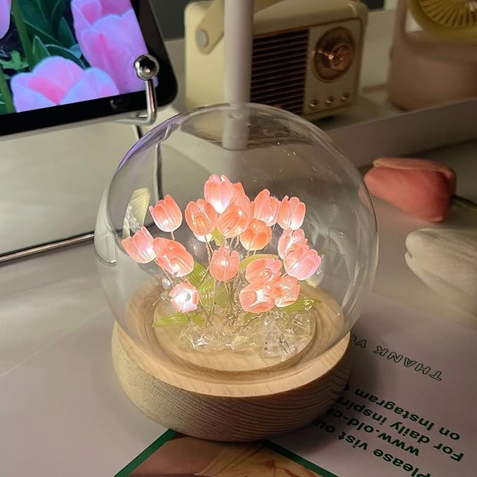 TulipGlow – Soft Light & Stylish Decor!