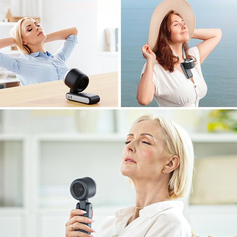 BreezeFlex – Your Portable Turbo Cooling Solution for On-the-Go