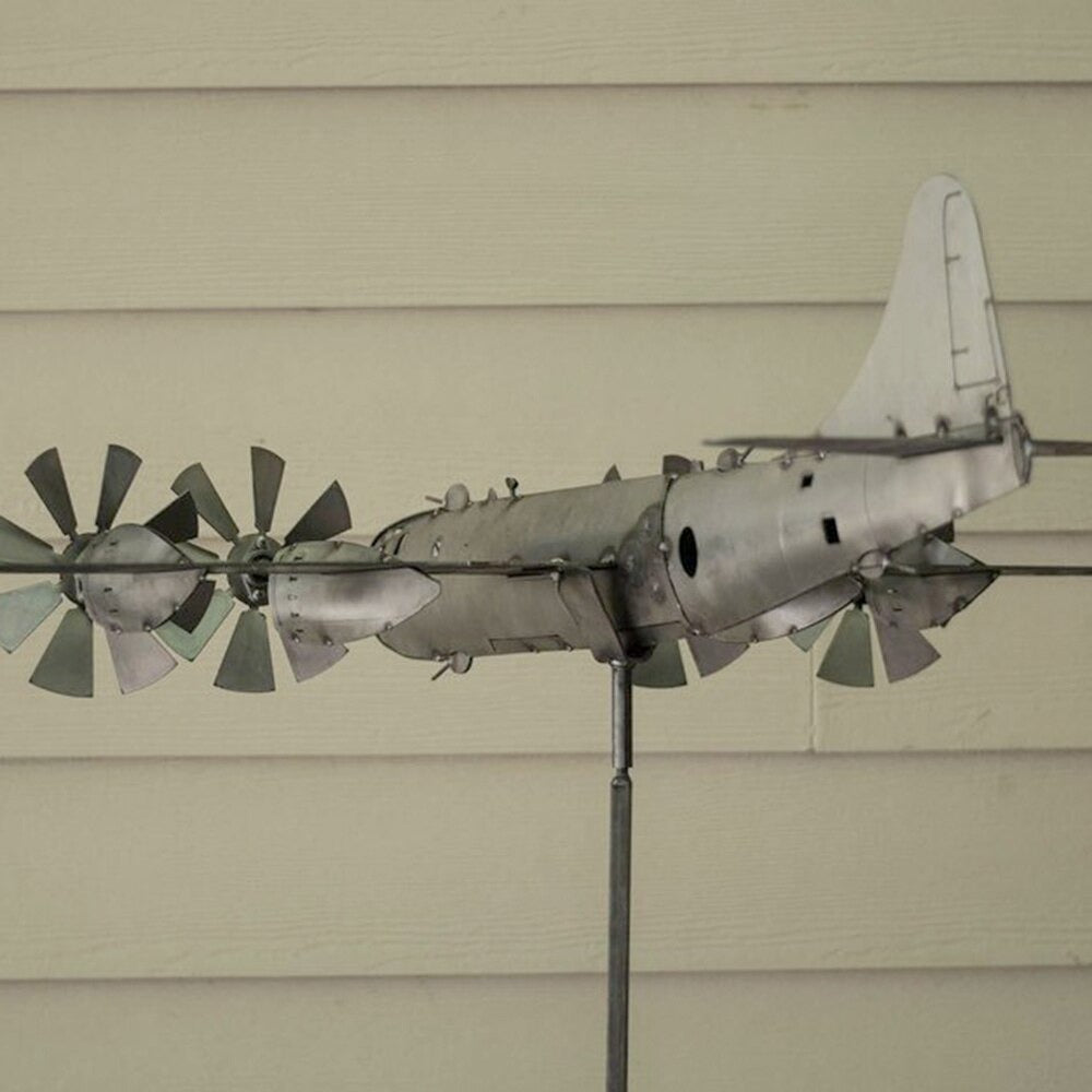 SkySpin – The Airplane Wind Turbine for Your Garden!