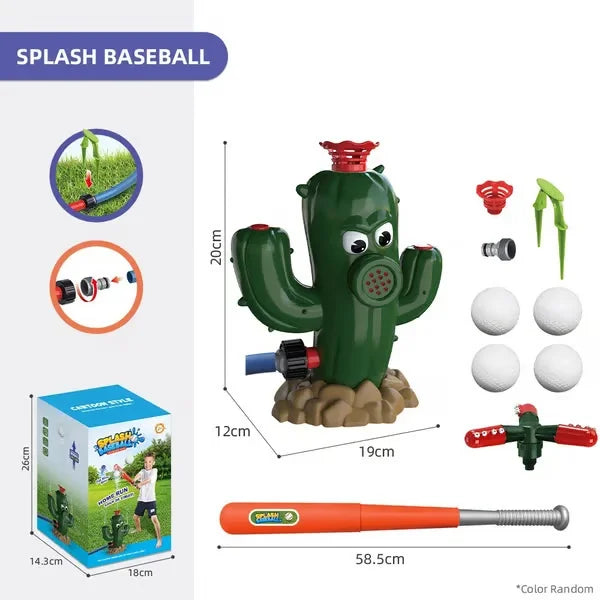 SplashSlugger – Baseball meets water fun in the garden