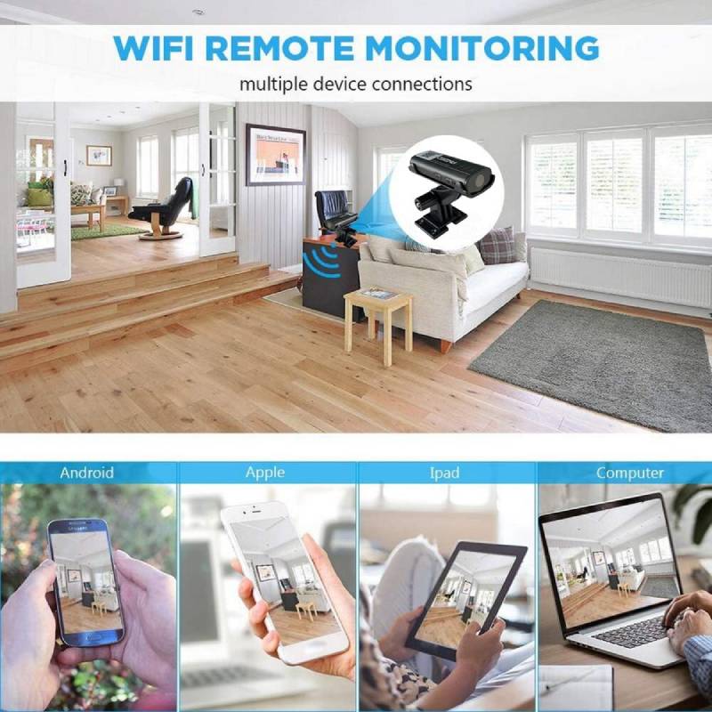 SafeView – Mini Security Camera with Motion Detection & Remote Access