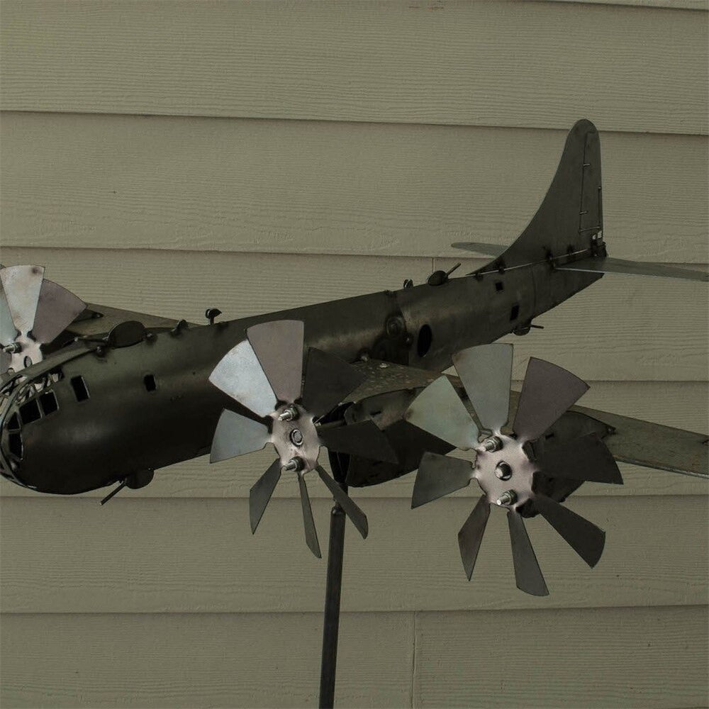 SkySpin – The Airplane Wind Turbine for Your Garden!