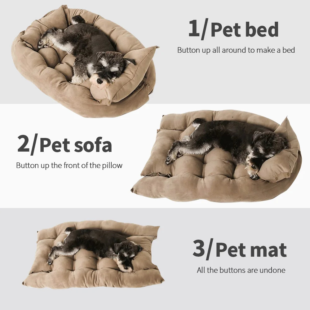 WarmDog 3-in-1 Bed – Warmth, Comfort & Joy for Your Pet
